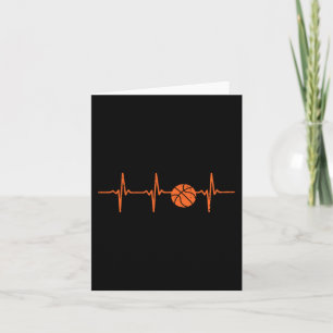 Basketball Heartbeat Trainerteam Baller Men Men Karte