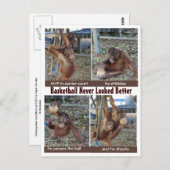 Basketball Heroes Postkarte (Vorne/Hinten)