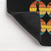 Basketball Herzschlag Mousepad (Ecke)