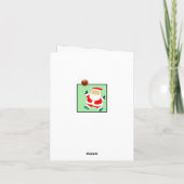 Basketball Holiday Cards Feiertagskarte (Rückseite)
