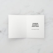 Basketball Holiday Cards Feiertagskarte (Innenseite)