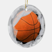 Basketball Holiday Keepake Keramik Ornament (Links)