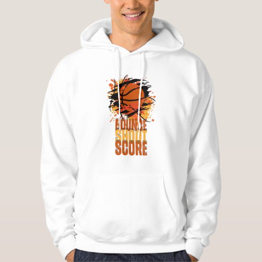 Basketball Hoodie (Vorderseite)