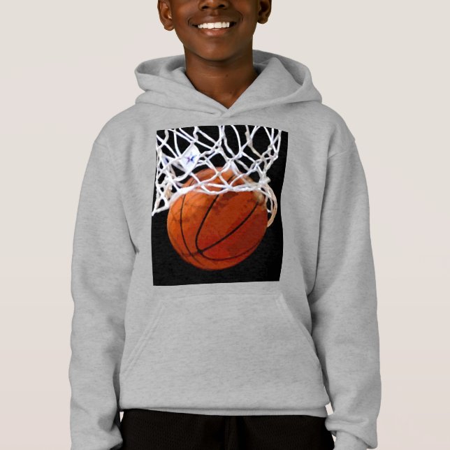 Basketball Hoodie (Vorderseite)
