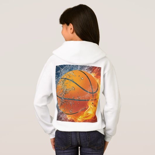 Basketball Hoodie (Schwarz voll)