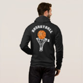 Basketball Hoodie (Schwarz voll)