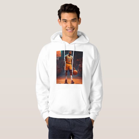 Basketball Hoodie (Vorne ganz)