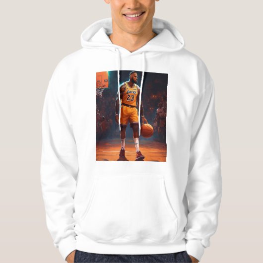Basketball Hoodie (Vorderseite)