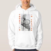 Basketball hoody with front and back quote (Vorderseite)