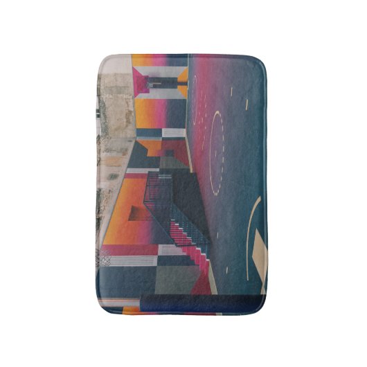 Basketball Hoop Badematte (Vorderseite Vertikal)