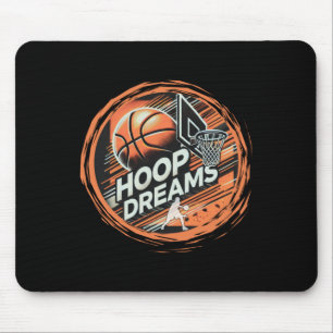 Basketball Hoop Dreams Aktiv Mousepad