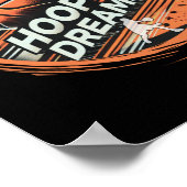 Basketball Hoop Dreams Aktiv Poster (Ecke)