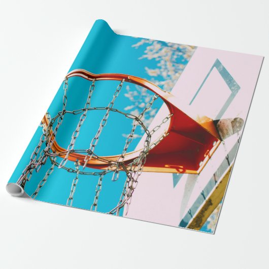 Basketball Hoop Geschenkpapier (Ungerollt)