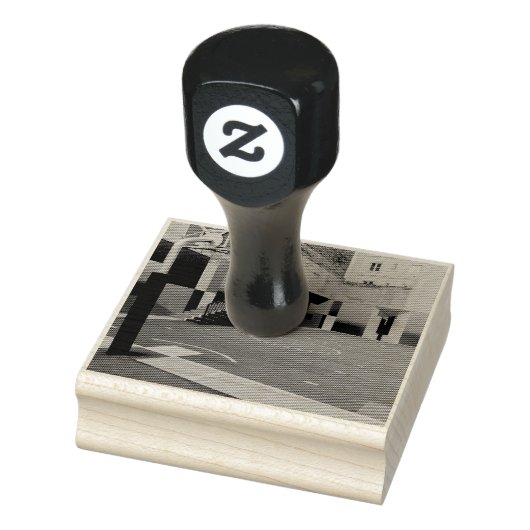 Basketball Hoop Gummistempel (Stempel)