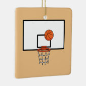 Basketball Hoop Keramikornament (Rechts)