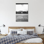Basketball Hoop Leinwanddruck (Insitu (Schlafzimmer))