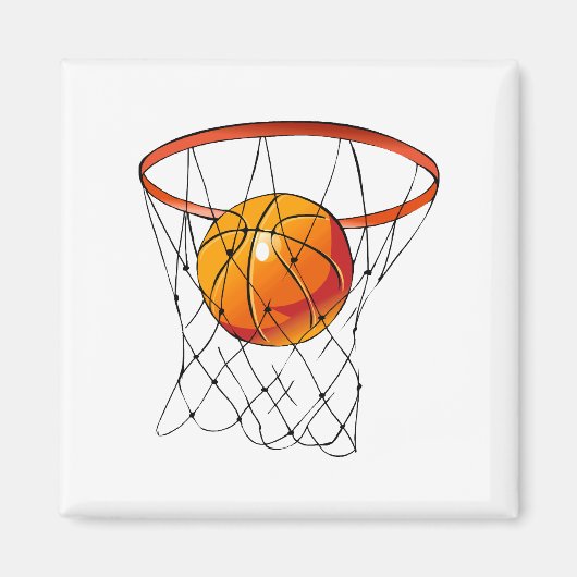 Basketball Hoop Magnet (Vorne)