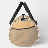 Basketball Hoop Muster Duffle Bag (Rechts)