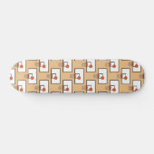 Basketball Hoop Muster Skateboard (Horizontal)