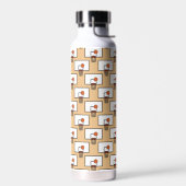 Basketball Hoop Muster Trinkflasche (Links)