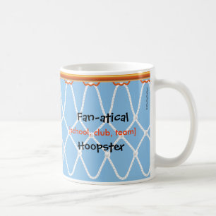 Basketball Hoop Net_Fanatical hoopster_blue Kaffeetasse