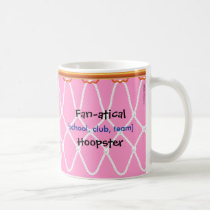 Basketball Hoop Net_Fanatical Hoopster_pink Kaffeetasse