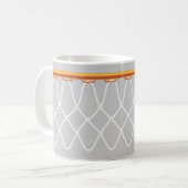 Basketball Hoop Net_gray_corporate promo Kaffeetasse (Vorderseite Links)