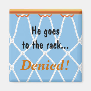 Basketball Hoop Net_He geht zum Rack...Verweigert! Magnet