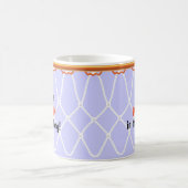 Basketball Hoop Net_I Liebe Dunkin'_lavender Kaffeetasse (Mittel)
