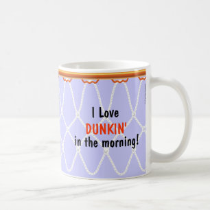 Basketball Hoop Net_I Liebe Dunkin'_lavender Kaffeetasse