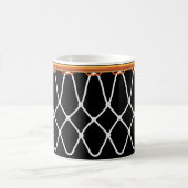 Basketball Hoop Net_on schwarz Kaffeetasse (Mittel)