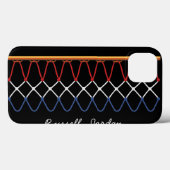 Basketball Hoop Net_red,white,blue_autograph Stil Case-Mate iPhone Hülle (Rückseite (Horizontal))