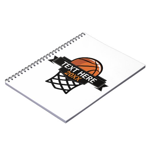 Basketball Hoop Notizblock (Linke Seite)