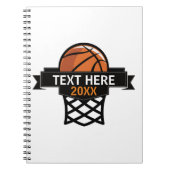 Basketball Hoop Notizblock (Vorderseite)