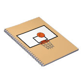 Basketball Hoop Notizblock (Rechte Seite)