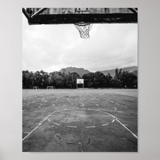 Basketball Hoop Poster (Vorne)