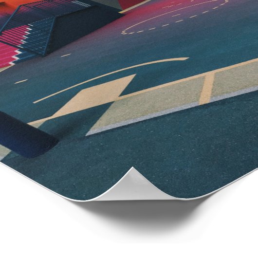 Basketball Hoop Poster (Ecke)