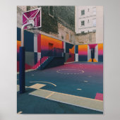 Basketball Hoop Poster (Vorne)