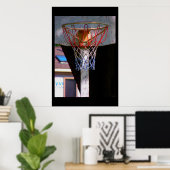Basketball Hoop Poster (Heimbüro)