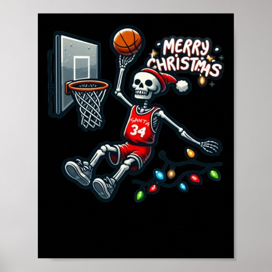 Basketball Hoop Poster (Vorne)