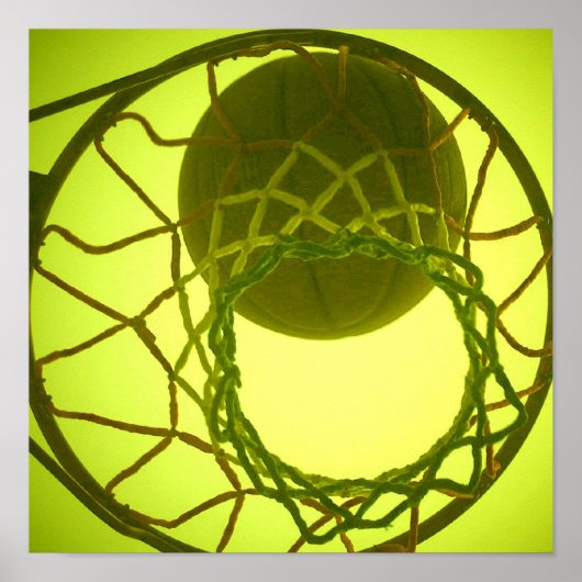Basketball Hoop Poster (Vorne)