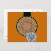 BASKETBALL HOOP POSTKARTE (Vorne/Hinten)