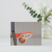 Basketball Hoop Postkarten (Stehend Vorderseite)