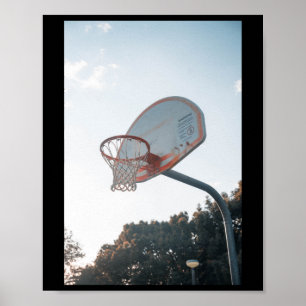 Basketball Hoop - Sonnenaufgang Poster