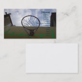 Basketball Hoop Visitenkarte (Vorne/Hinten)