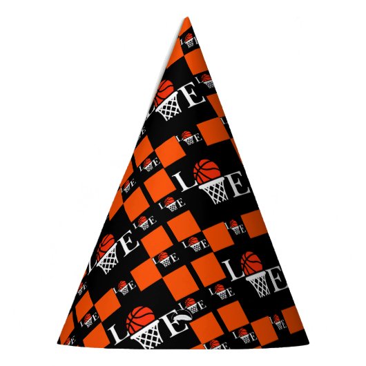 Basketball Hoops, Basketball Player Birthday Party Partyhütchen (Links)