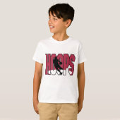 Basketball Hoops Kinder T - Shirt (Vorne ganz)