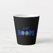 Basketball Hoops Milchtasse (Vorderseite)