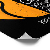 Basketball I kann Dinge tun Bibel Verse Gott Jesus Poster (Ecke)