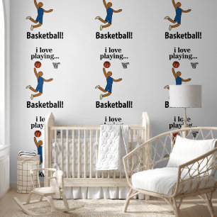 Basketball I Liebe Basketball spielen Tapete